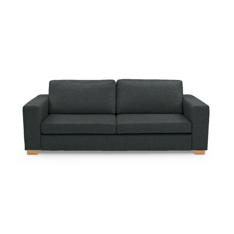 The Artik Sofa can become, without a doubt, in the centerpiece of your home. This sofa exudes great style where the cushions soften its shapes and bring a classic Nordic look to any room. One of the details that stand out are classic straight armrests that emphasize the clean lines and the Scandinavian style, contributing to the entire design of the furniture to turn it into an imposing and classy sofa.