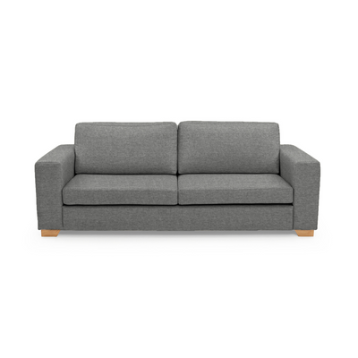 The Artik Sofa can become, without a doubt, in the centerpiece of your home. This sofa exudes great style where the cushions soften its shapes and bring a classic Nordic look to any room. One of the details that stand out are classic straight armrests that emphasize the clean lines and the Scandinavian style, contributing to the entire design of the furniture to turn it into an imposing and classy sofa.