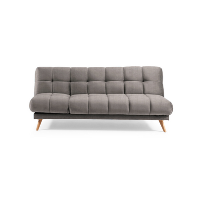 This design creates an experience that goes far beyond what you can see. The Cronos Sofa Bed unites high design and the comfort of encapsulated springs, offering the sophistication of a sofa uphols-tered in velvet-type fabric with perfect squares and the comfort of a mattress, with an unparalleled style.