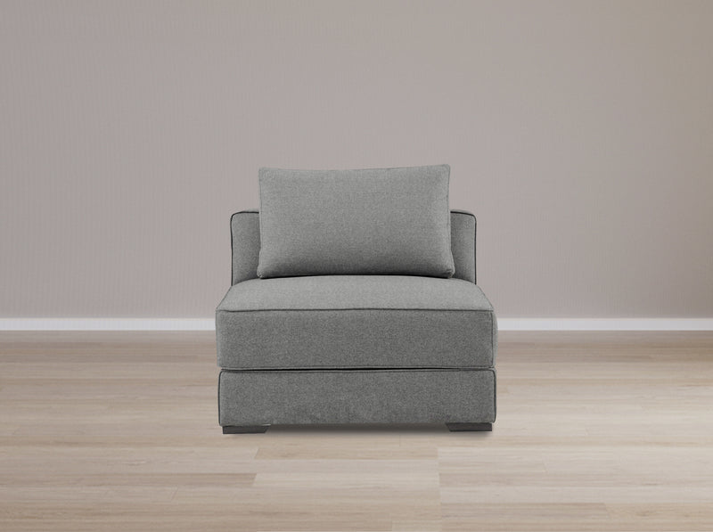 Armless Roma Lounge Chair